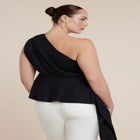 Asymmetrical Top With Flounce image number 3