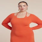 Sweater Dress W Strap image number 3