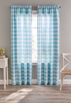 Gingham Plaid Panel
