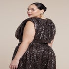 Sequin Strong Shoulder Top image number 2