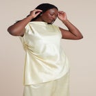 Pleat Detail Longline Top image number 1