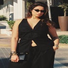 Twisted Linen Halter Top image number 0