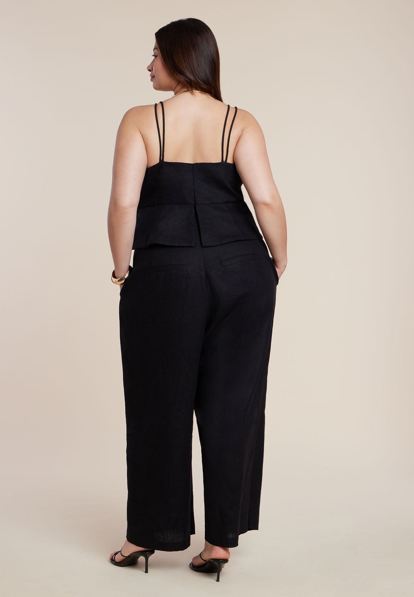 Embroidered Pleated Jumpsuit image number 5