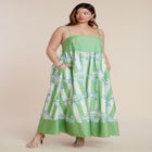 Printed Relaxed Maxi Dress image number 0