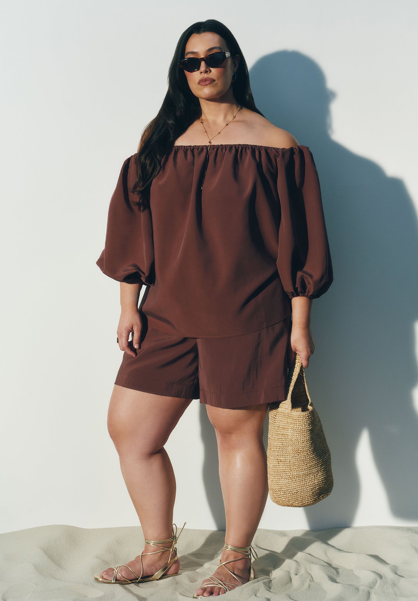 Peached Fabric Pull-On Short image number 0