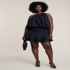 Flouncy Tiered Mini Skort image number 1