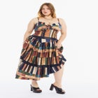 Bustier Drop Waist Midi Dress image number 0
