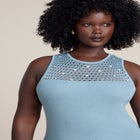 Shell Embellished Sweater Maxi Dress image number 5