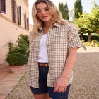 Tie-Sleeve Button-Down Shirt image number 0