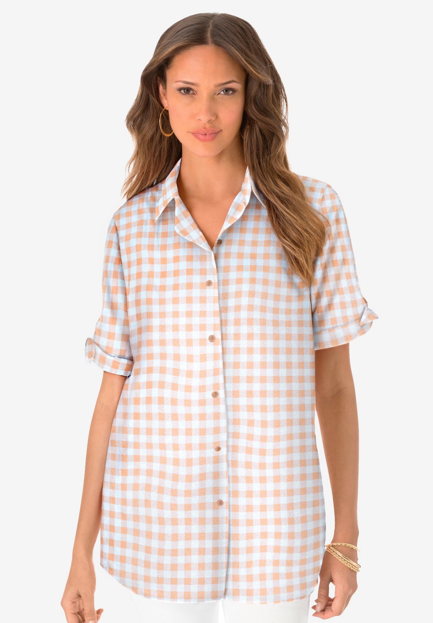 French Check Shirt image number 0
