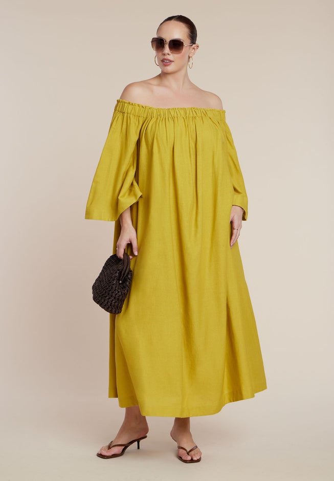 Off The Shoulder Easy Maxi Dress image number 1