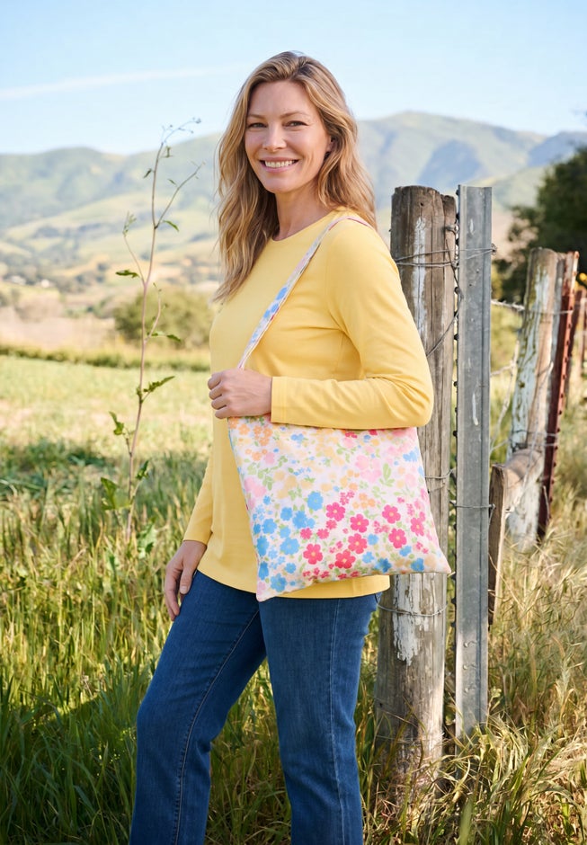 Printed Tote image number 1