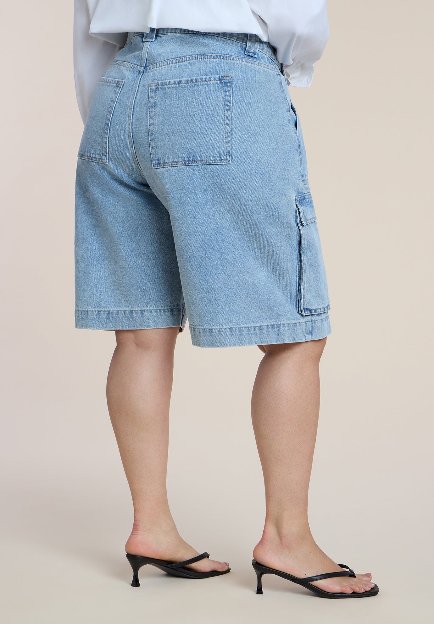 Cargo Denim Bermuda Short image number 2