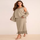 Beaded Skirt Set image number null