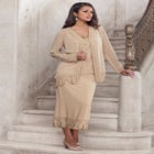 Beaded Skirt Set image number null