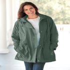 Taslon&reg; Anorak Jacket with Removable Fleece Lining image number null