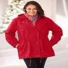 Fleece-Lined Taslon® Anorak image number null