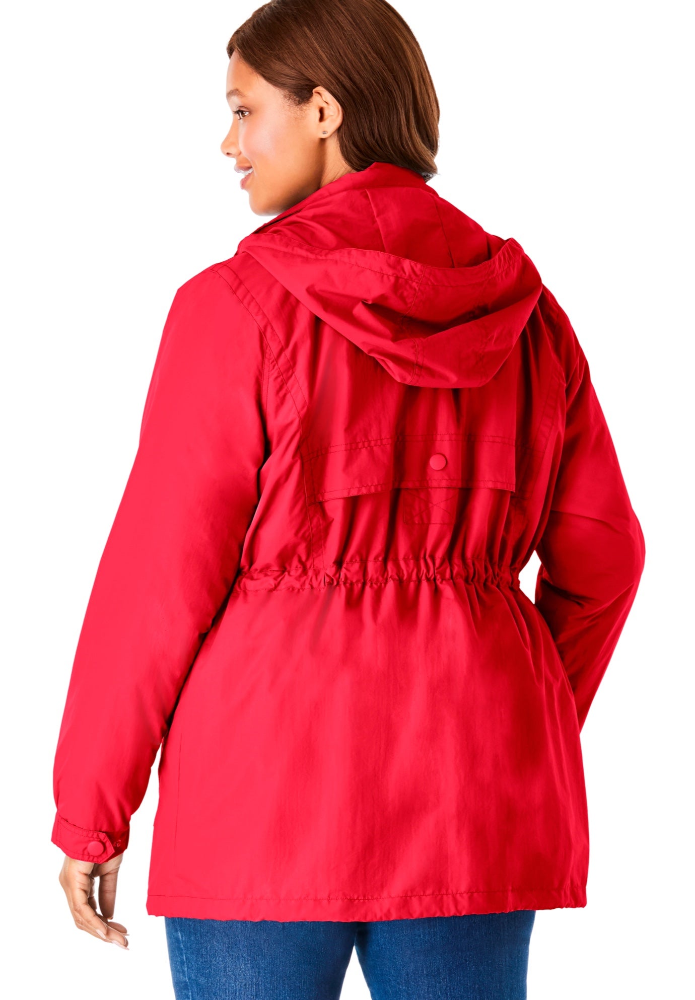 Fleece-Lined Taslon® Anorak image number 1