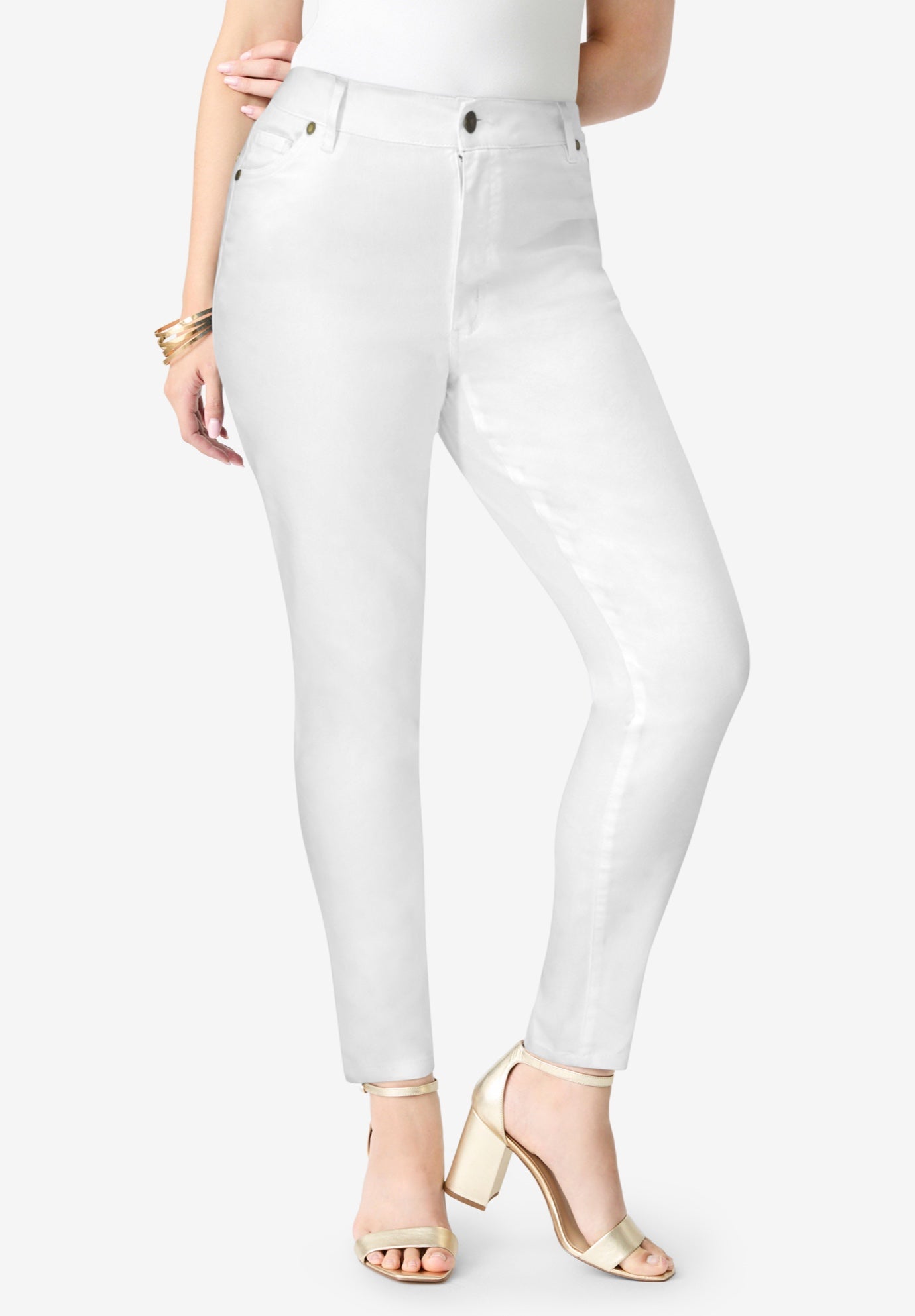 Plus Size 24/7 Stretch Slim Jean image number 0