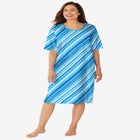 Short-Sleeve Sleepshirt image number null