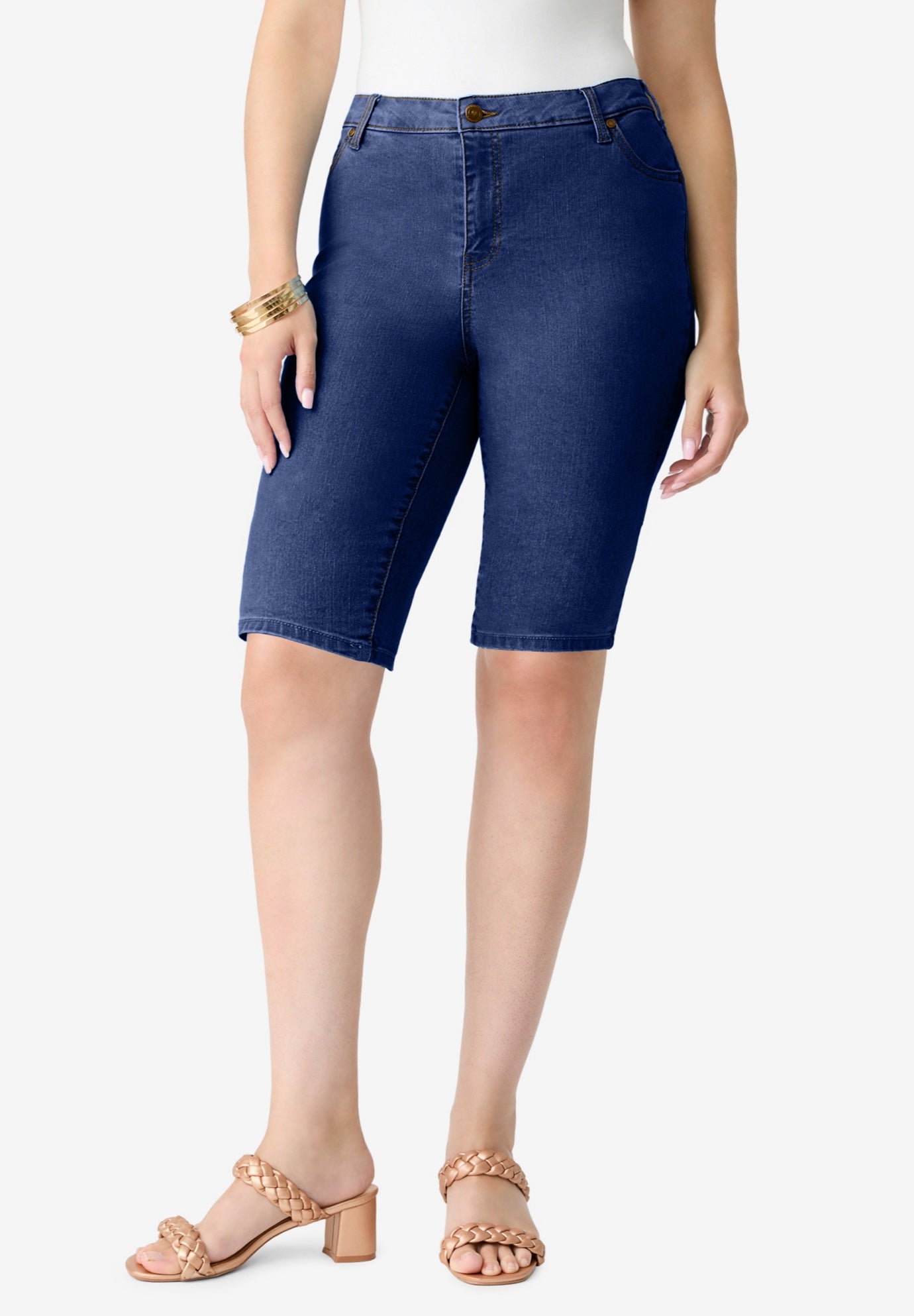 Plus Size 24/7 Stretch Bermuda Short image number 0
