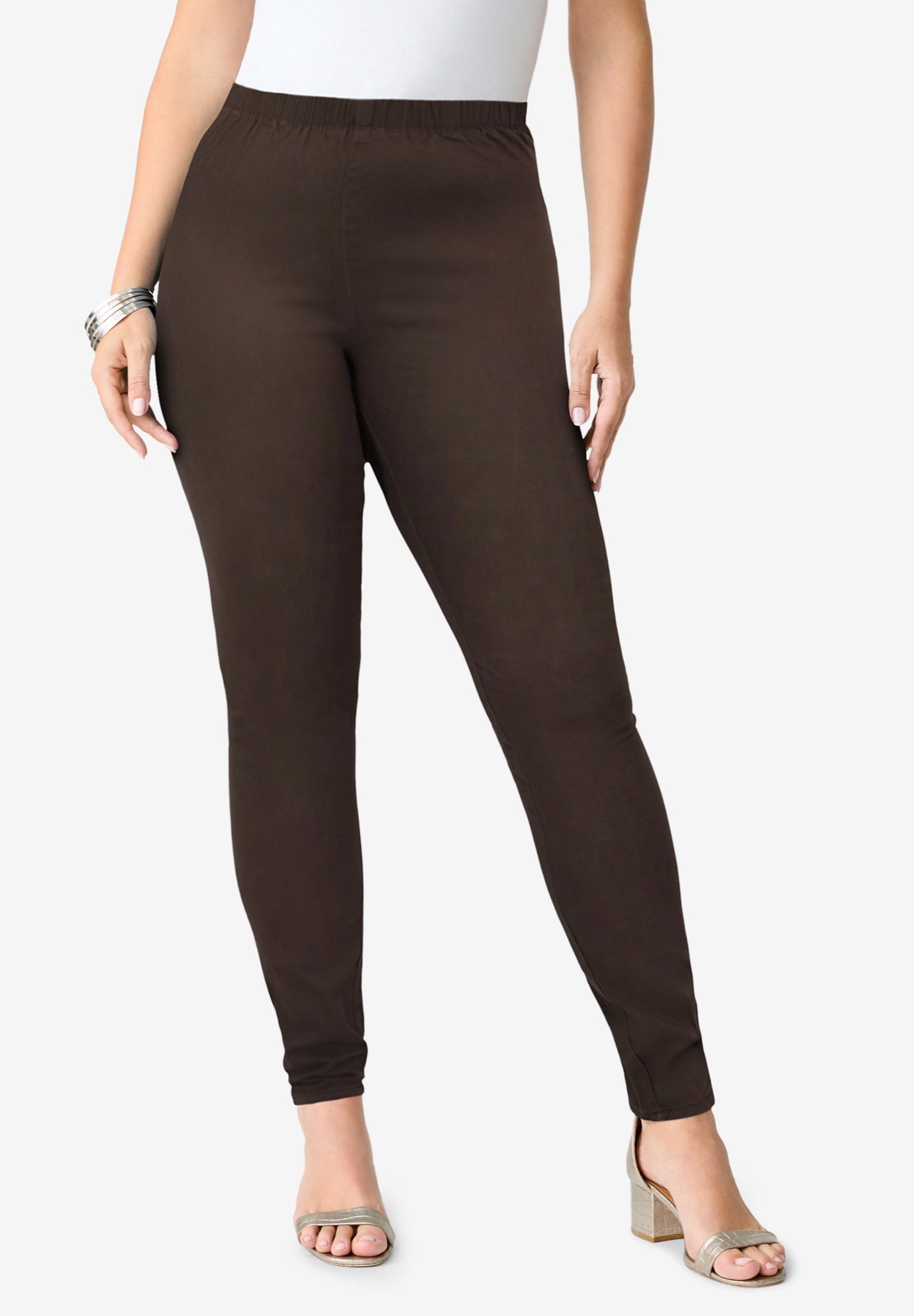 Plus Size Comfort Stretch Slim Leg Jean image number 0