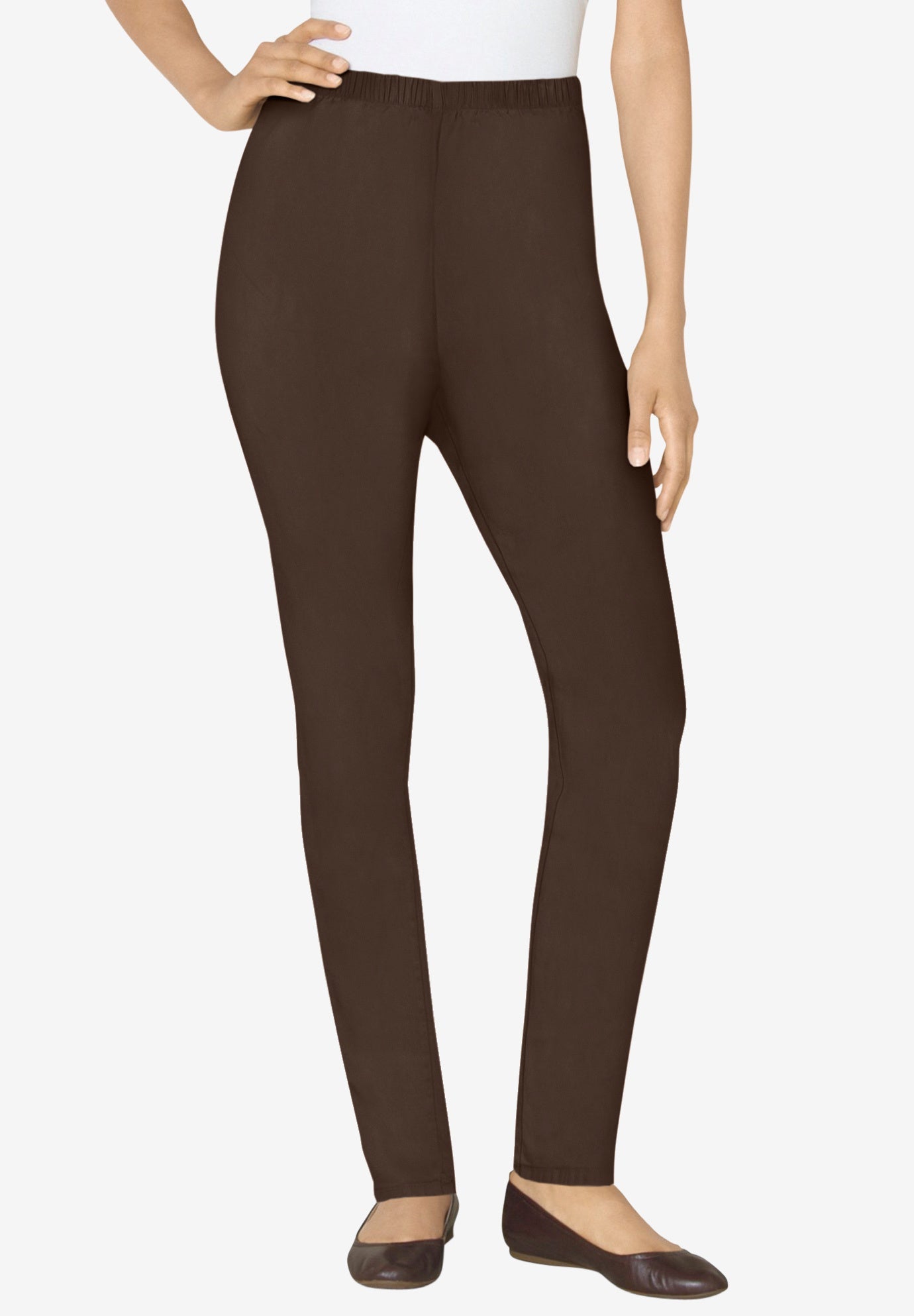 Fineline Stretch Denim Skinny Pull-On Jeans image number 0