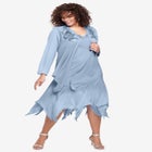 Sequin Jacket Dress Set image number null