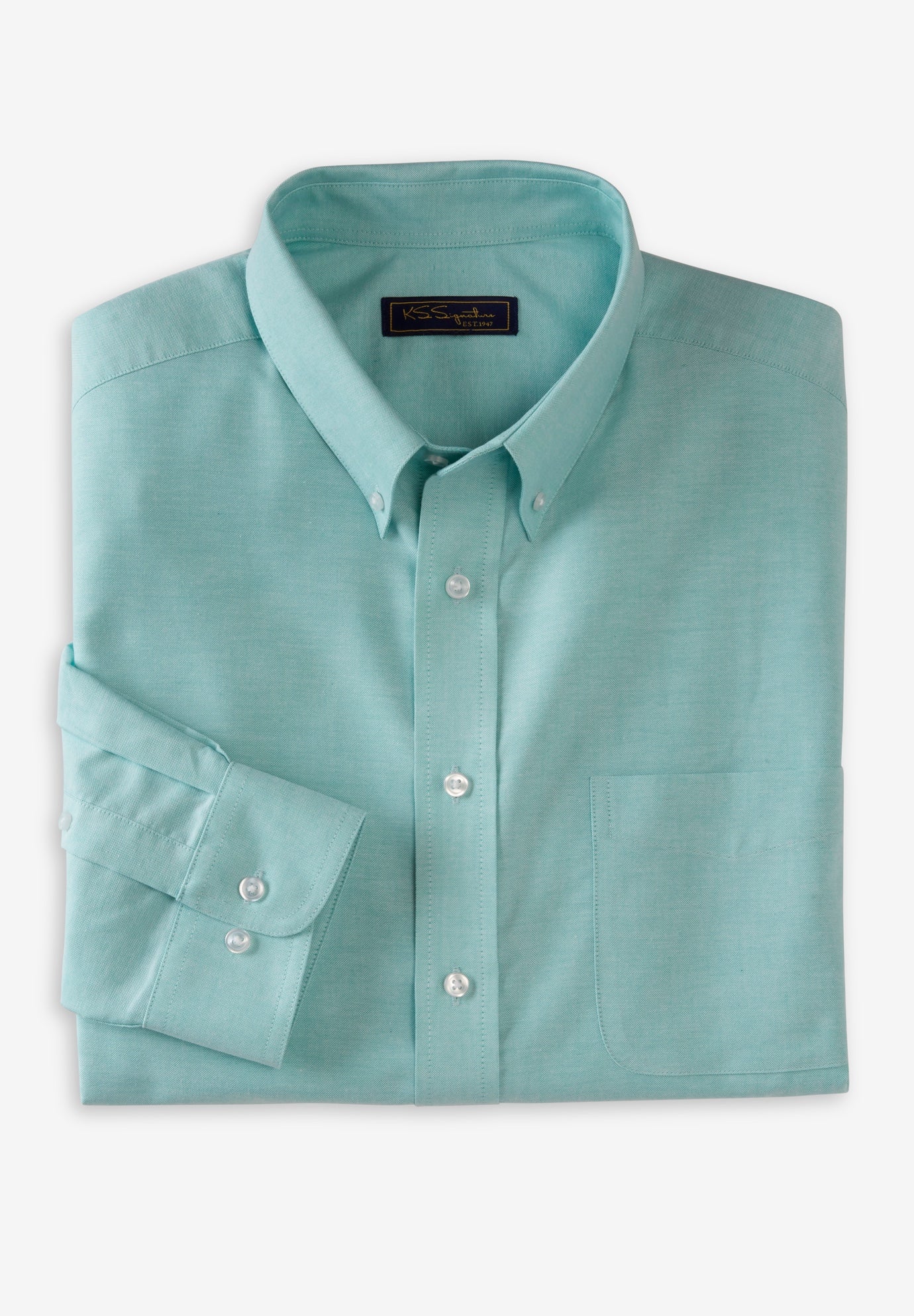 Long-Sleeve Wrinkle-Free Everyday Oxford image number 0