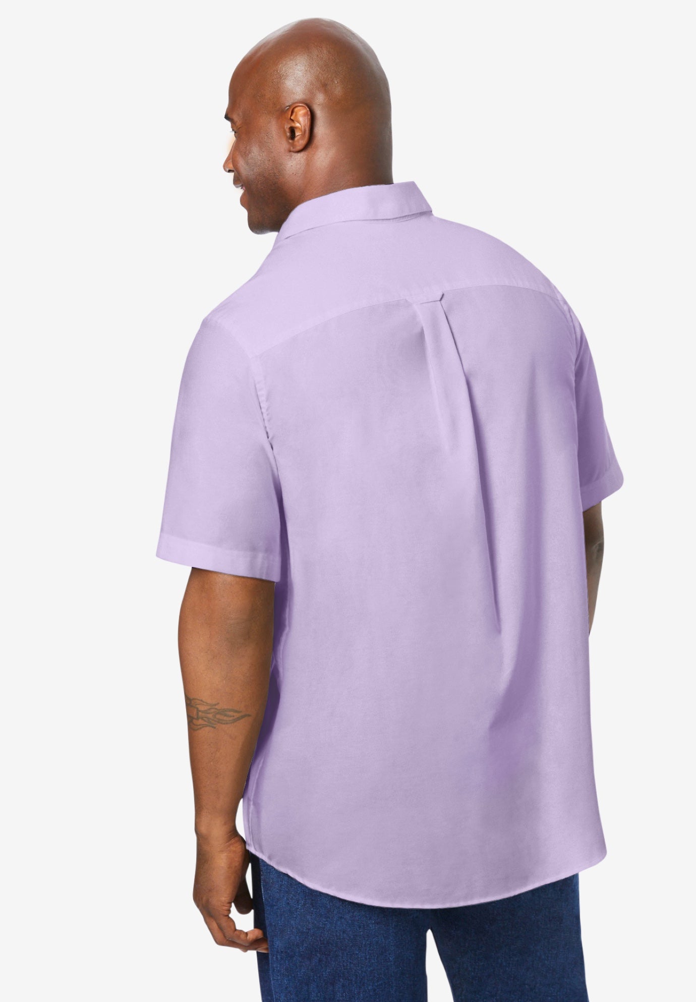Short-Sleeve Wrinkle-Free Everyday Oxford image number 1