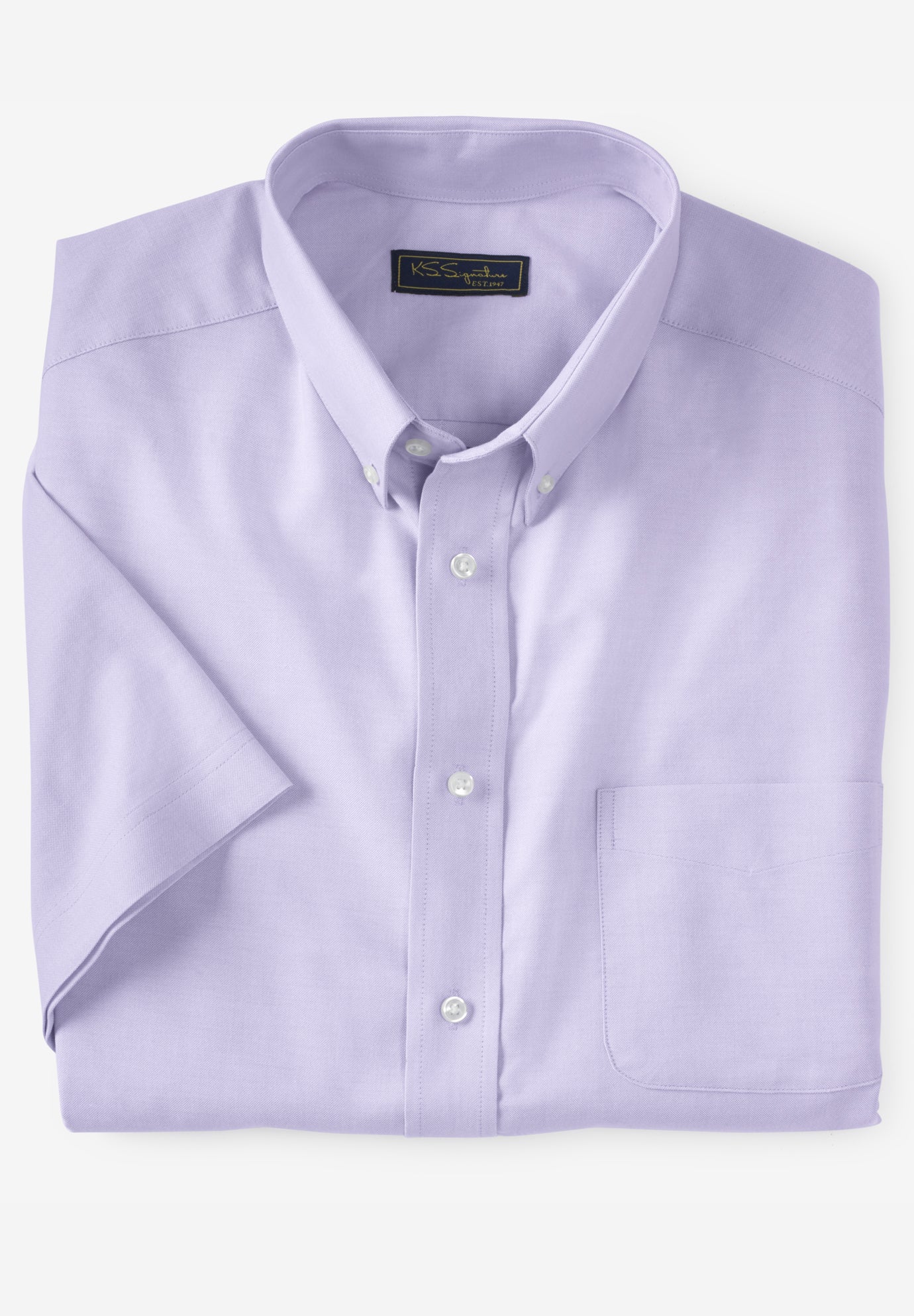 Short-Sleeve Wrinkle-Free Everyday Oxford image number 0