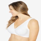 Leading Lady&reg; Meryl Cotton Front-Close Wireless Bra image number null