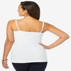Stretch Cotton Cami image number null