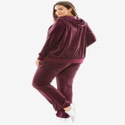 2-Piece Velour Hoodie Set image number null