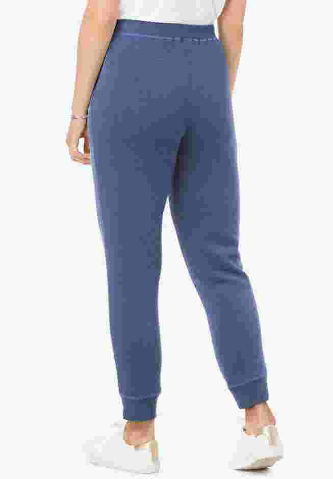 Womens Plus-Size Better-Fleece Pull-On Jogger Sweatpants image number 1