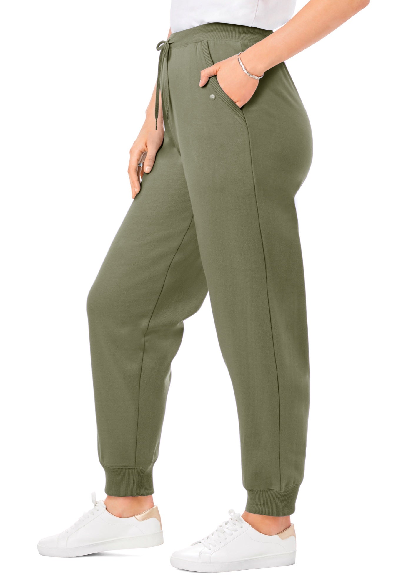 Better-Fleece Pull-On Jogger Sweatpants image number 2
