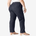 Plus Size Easy-Wear Straight Leg Jean image number null