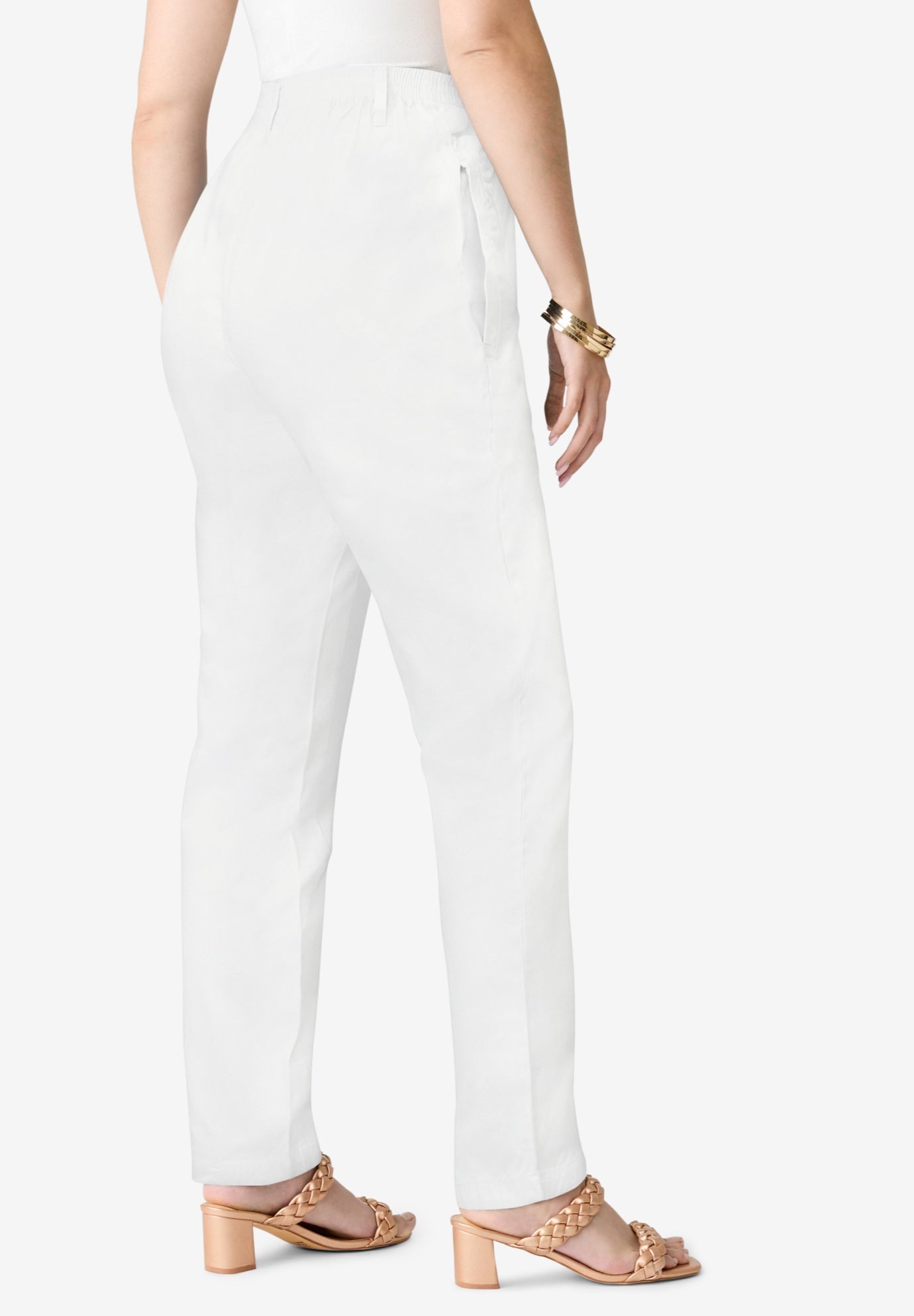 Plus Size Easy-Wear Straight Leg Jean image number 2