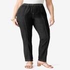Plus Size Easy-Wear Straight Leg Jean image number null