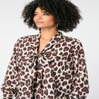 Long Sleeve Bow Blouse image number null