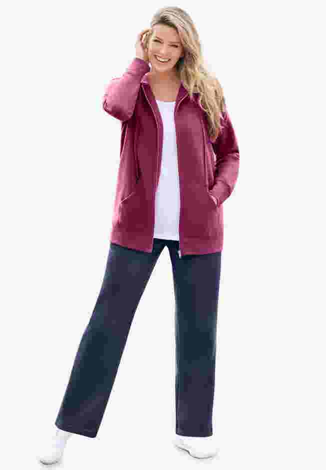Better Fleece Zip-Front Hoodie image number 0