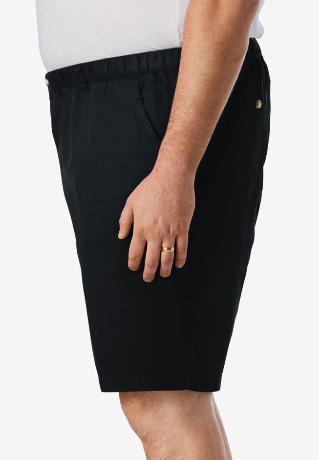 Knockarounds&reg; 8" Full Elastic Plain Front Short image number 2