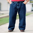 Loose Fit Comfort Waist Jeans image number null