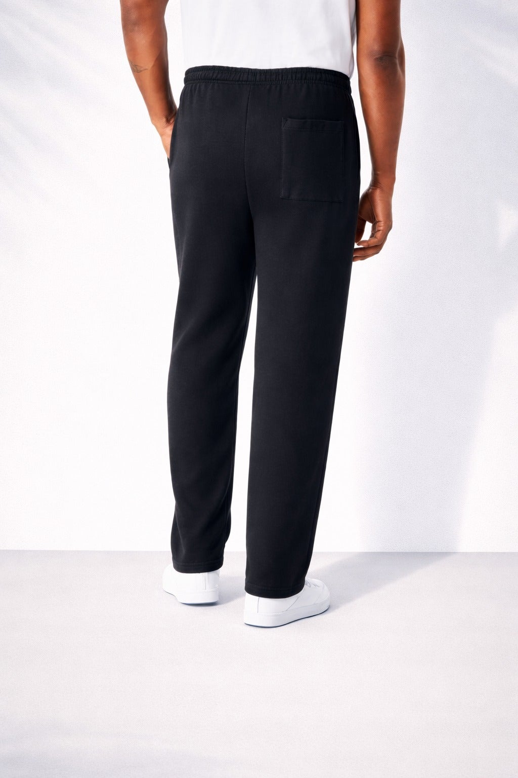 Men&rsquo;s Big & Tall Fleece Open-Bottom Sweatpants image number 2