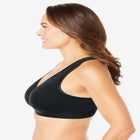 Wireless Back-Close Lounge Bra image number null
