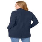 Zip-Front Microfleece Jacket image number null