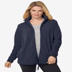 Zip-Front Microfleece Jacket image number null