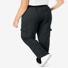 Better-Fleece Pull-On Cargo Sweatpants image number null
