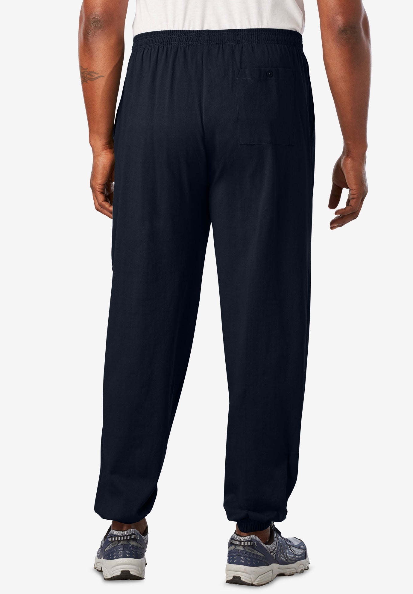 Lightweight Jersey Elastic Cuff Sweatpants image number 2