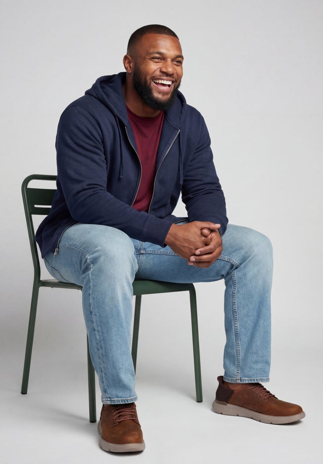 Fleece Zip-Front Hoodie image number 5